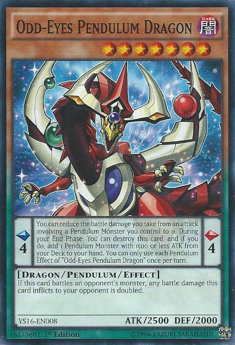 Odd-Eyes Pendulum Dragon [YS16-EN008] Common | Gamers Paradise