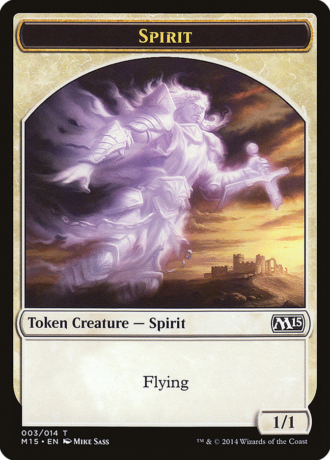 Spirit Token [Magic 2015 Tokens] | Gamers Paradise
