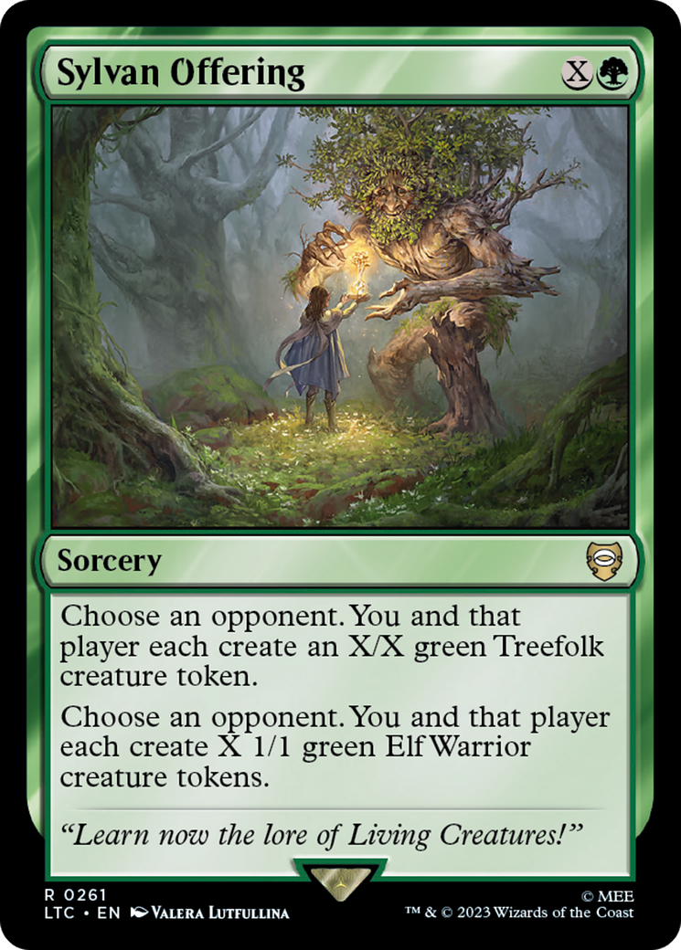 Sylvan Offering [The Lord of the Rings: Tales of Middle-Earth Commander] | Gamers Paradise