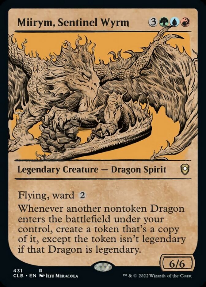 Miirym, Sentinel Wyrm (Showcase) [Commander Legends: Battle for Baldur's Gate] | Gamers Paradise