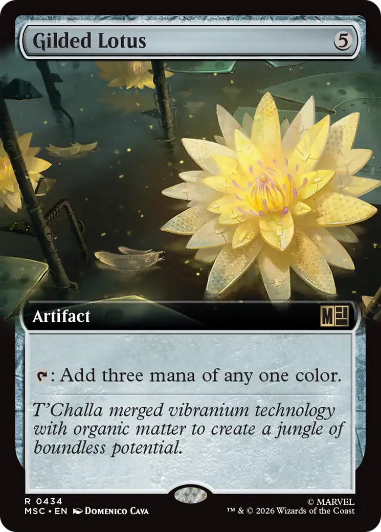 Gilded Lotus (Extended Art) [Marvel Super Heroes Commander] | Gamers Paradise