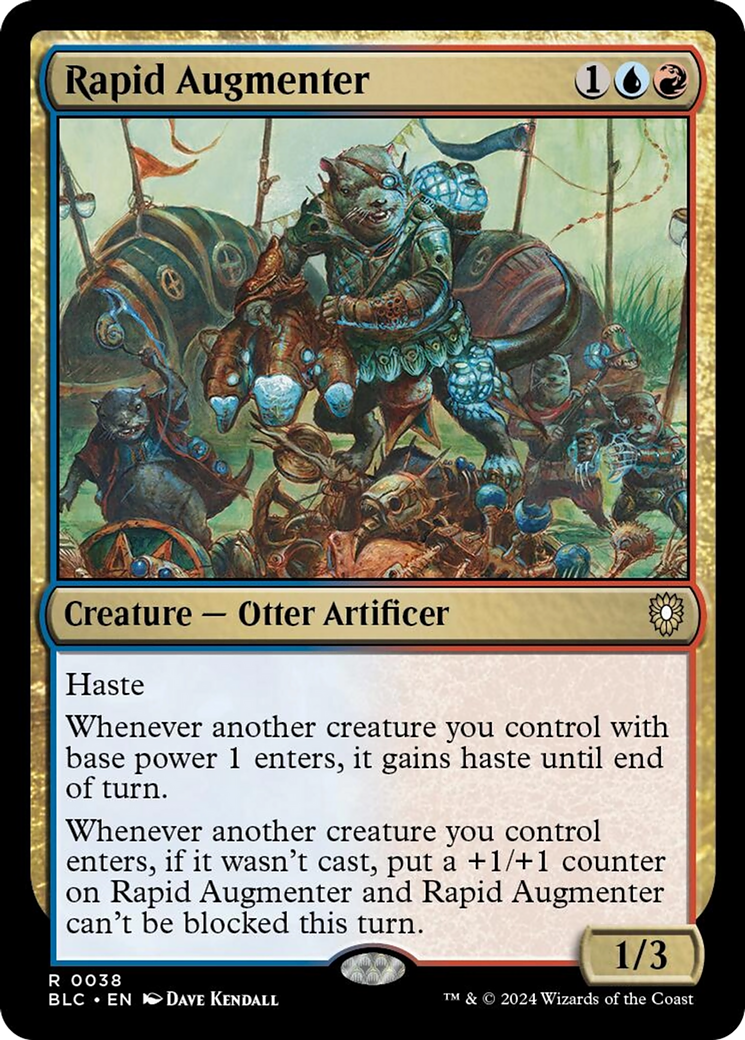 Rapid Augmenter [Bloomburrow Commander] | Gamers Paradise