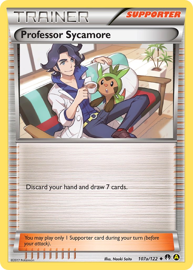 Professor Sycamore (107a/122) [Alternate Art Promos] | Gamers Paradise