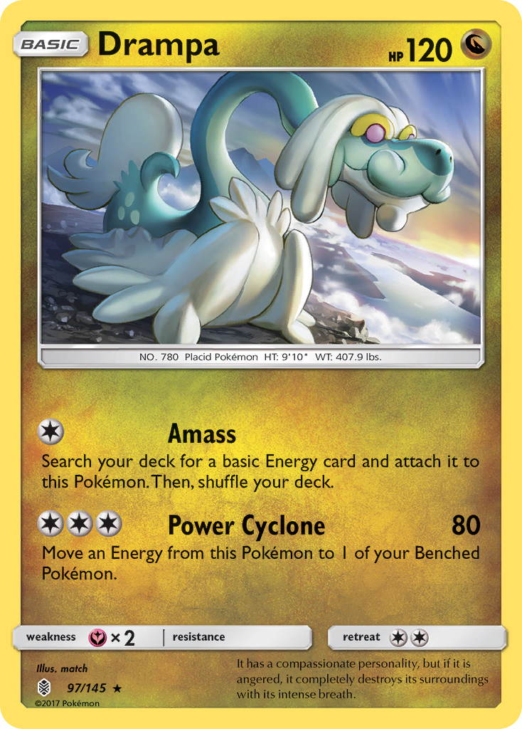 Drampa (97/145) [Sun & Moon: Guardians Rising] | Gamers Paradise