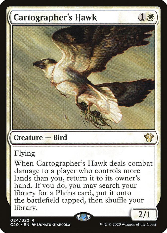 Cartographer's Hawk [Commander 2020] | Gamers Paradise