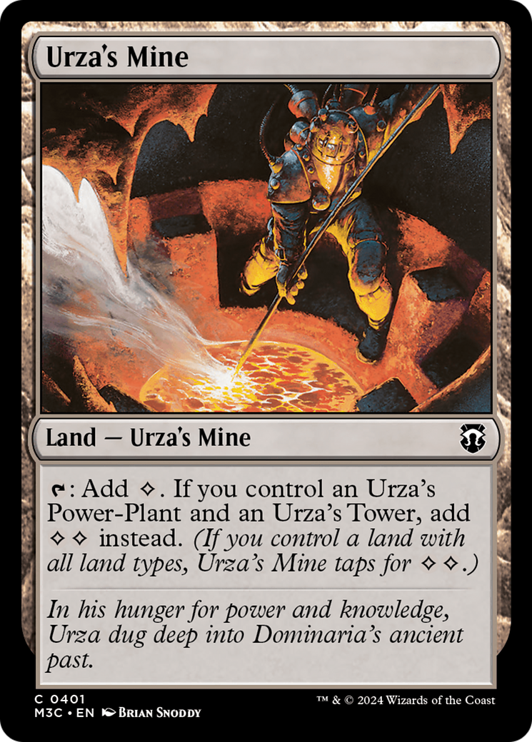 Urza's Mine (Ripple Foil) [Modern Horizons 3 Commander] | Gamers Paradise