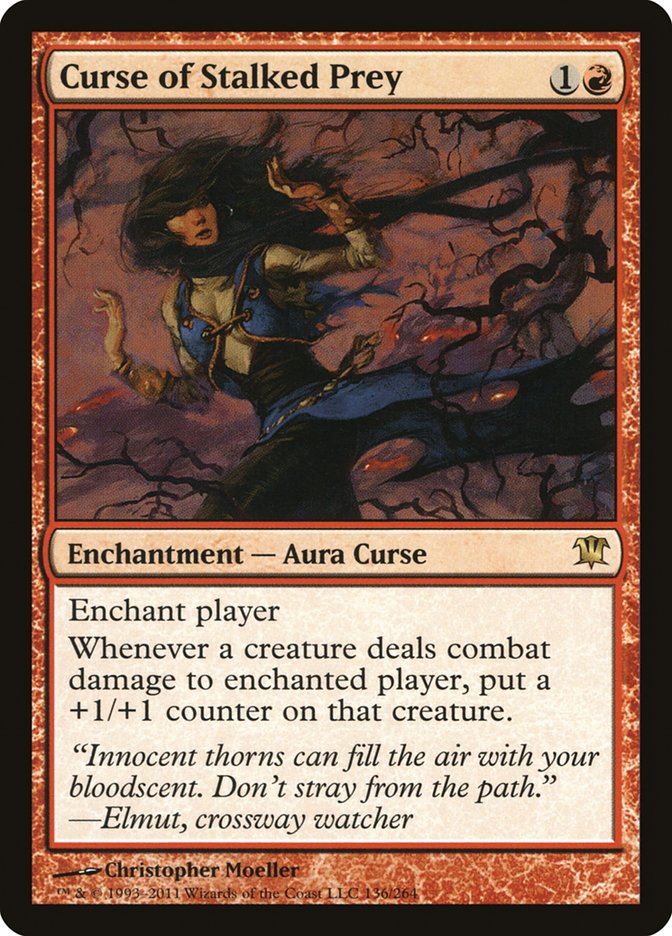Curse of Stalked Prey [Innistrad] | Gamers Paradise