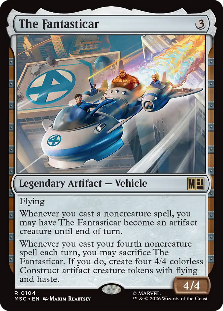 The Fantasticar [Marvel Super Heroes Commander] | Gamers Paradise