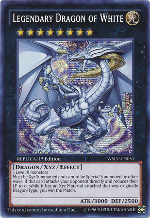 Legendary Dragon of White [WSUP-EN051] Secret Rare | Gamers Paradise