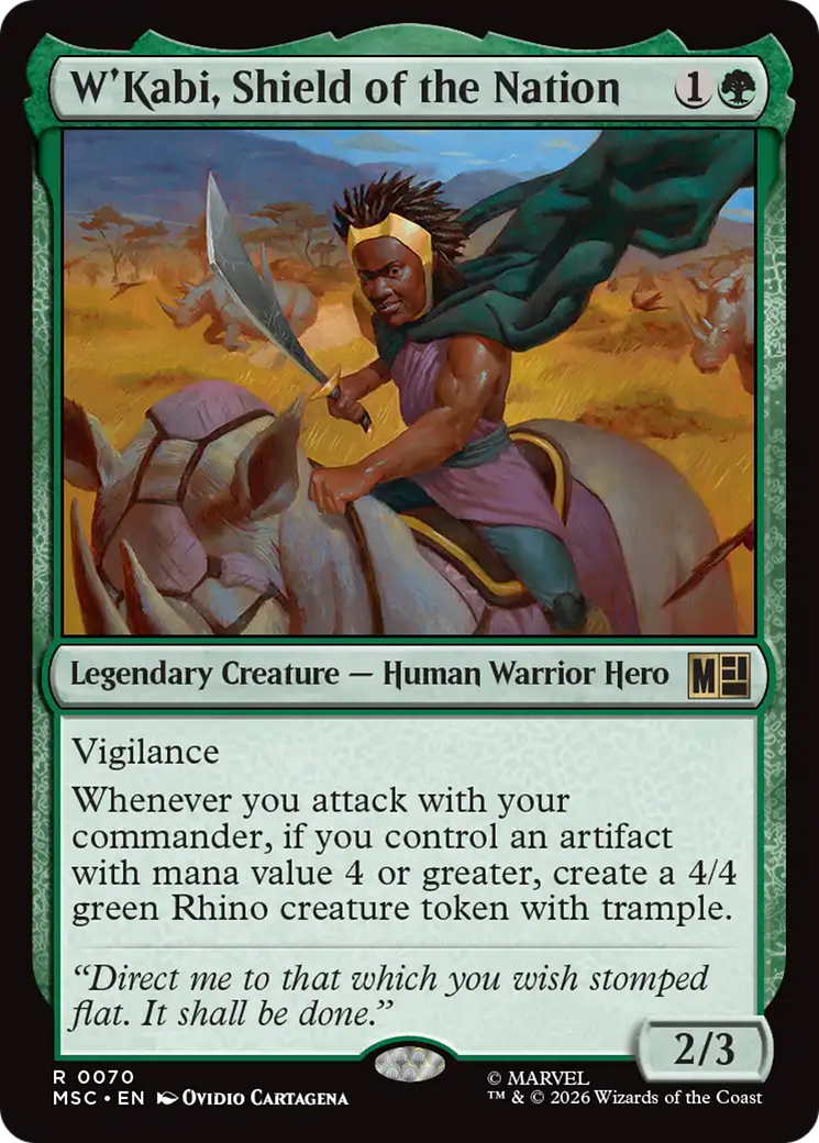 W'Kabi, Shield of the Nation [Marvel Super Heroes Commander] | Gamers Paradise