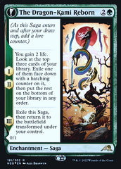 The Dragon-Kami Reborn // Dragon-Kami's Egg [Kamigawa: Neon Dynasty Prerelease Promos] | Gamers Paradise