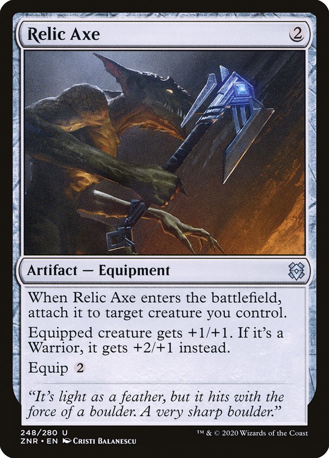 Relic Axe [Zendikar Rising] | Gamers Paradise