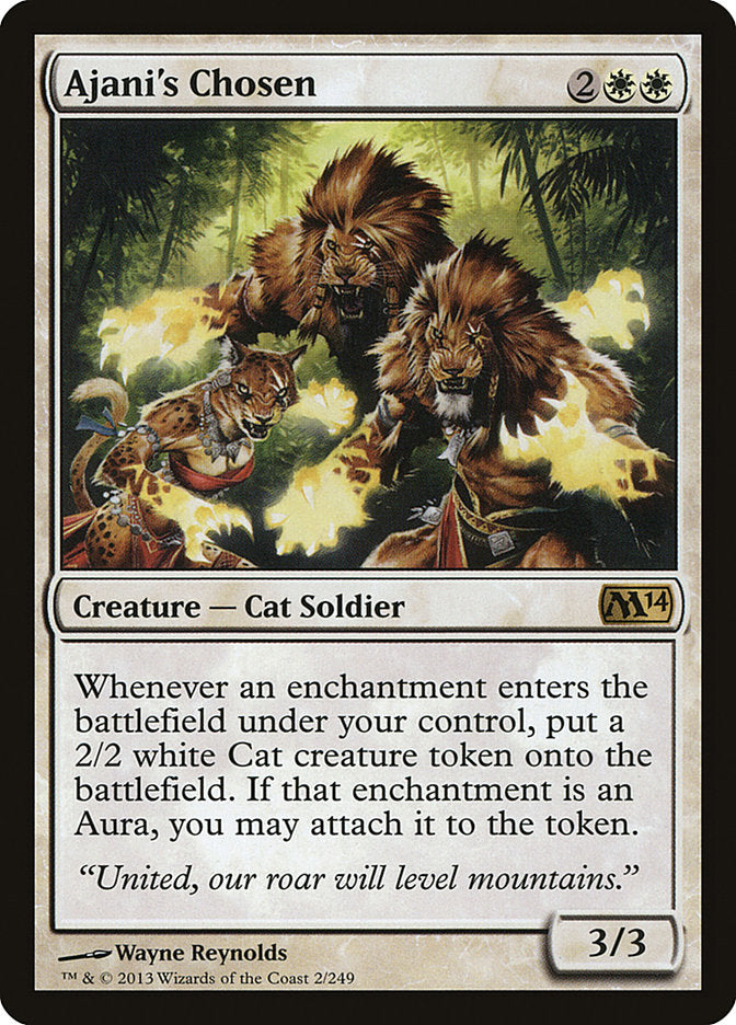 Ajani's Chosen [Magic 2014] | Gamers Paradise