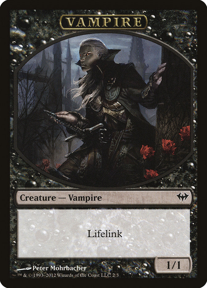 Vampire Token [Dark Ascension Tokens] | Gamers Paradise