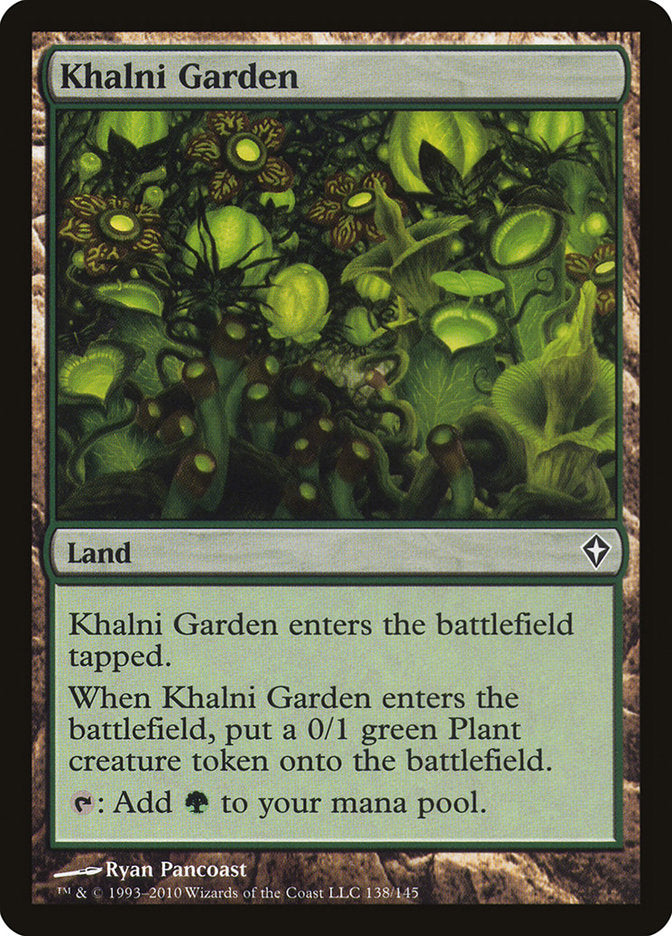Khalni Garden [Worldwake] | Gamers Paradise