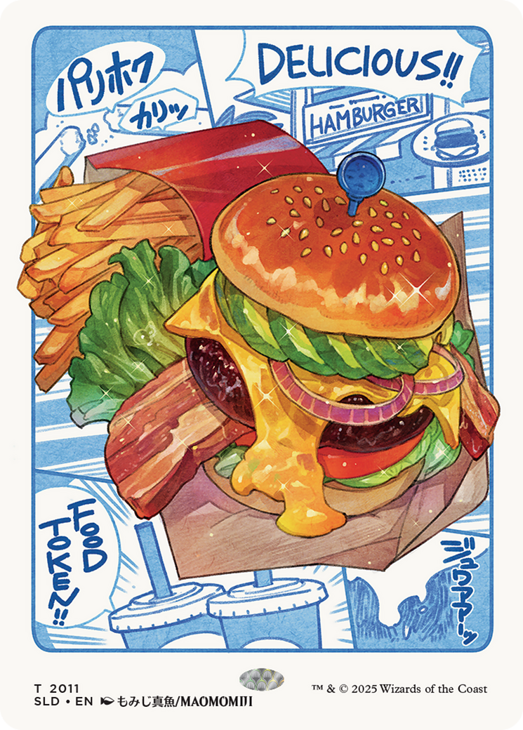 Food Token (2011) (Rainbow Foil) [Secret Lair Drop Series] | Gamers Paradise