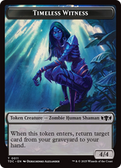 Goat // Timeless Witness Double-Sided Token [Tarkir: Dragonstorm Commander Tokens] | Gamers Paradise