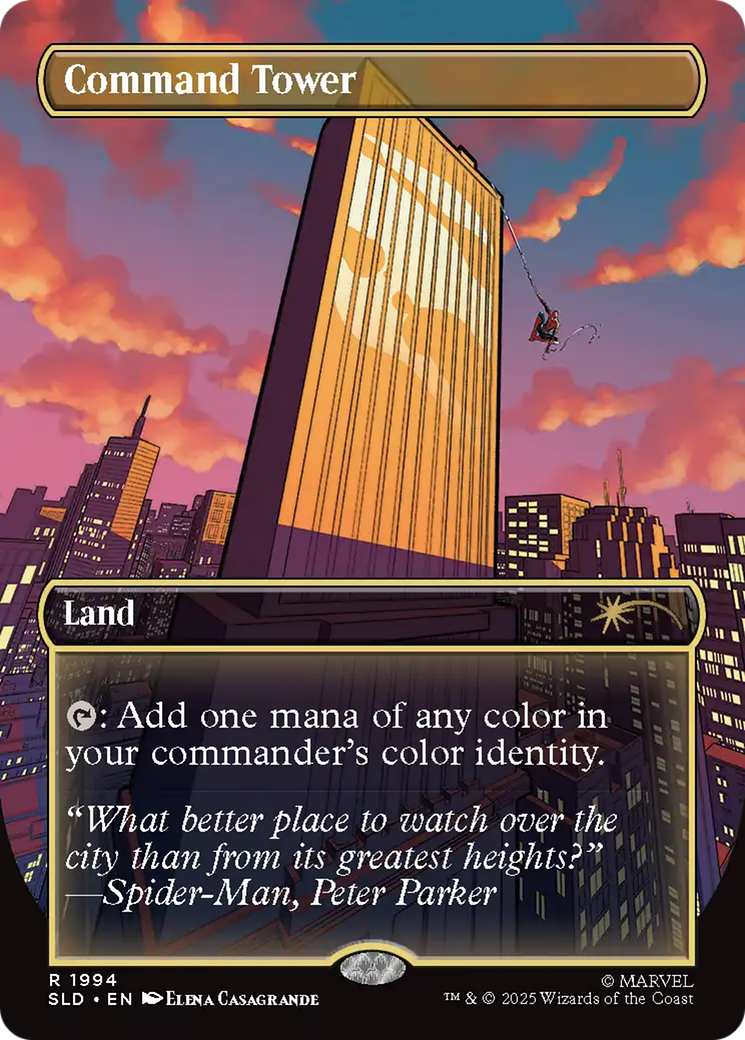 Command Tower (1994) (Rainbow Foil) [Secret Lair Drop Series] | Gamers Paradise