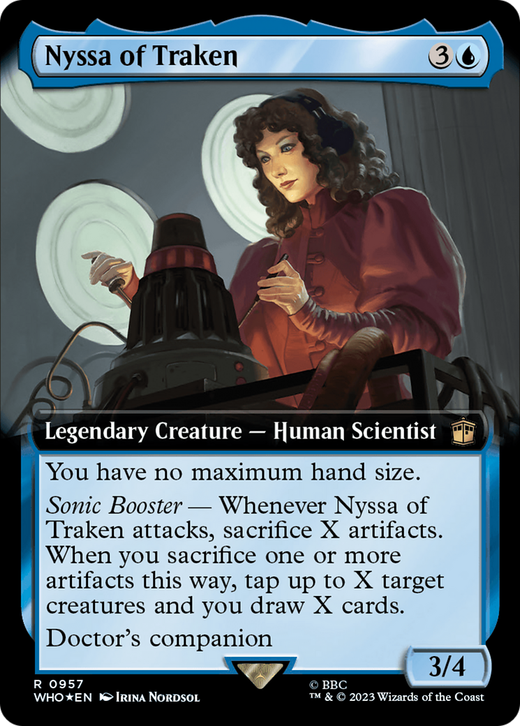 Nyssa of Traken (Extended Art) (Surge Foil) [Doctor Who] | Gamers Paradise