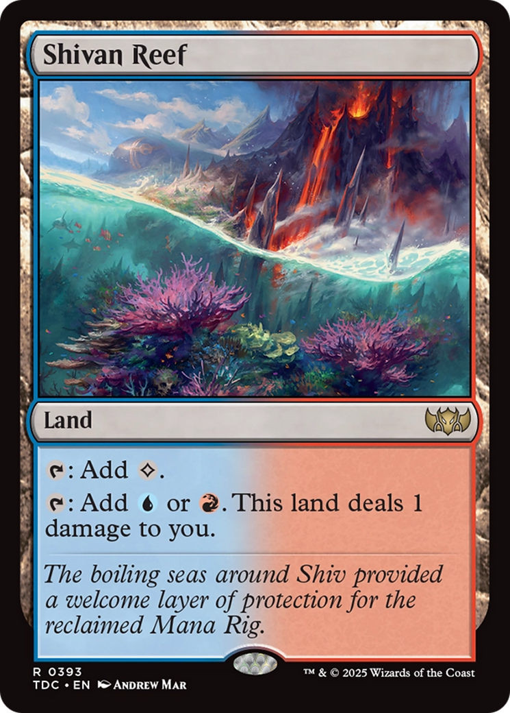 Shivan Reef [Tarkir: Dragonstorm Commander] | Gamers Paradise