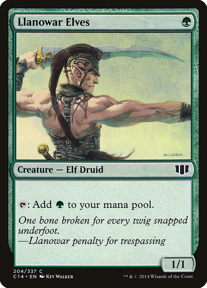 Llanowar Elves [Commander 2014] | Gamers Paradise