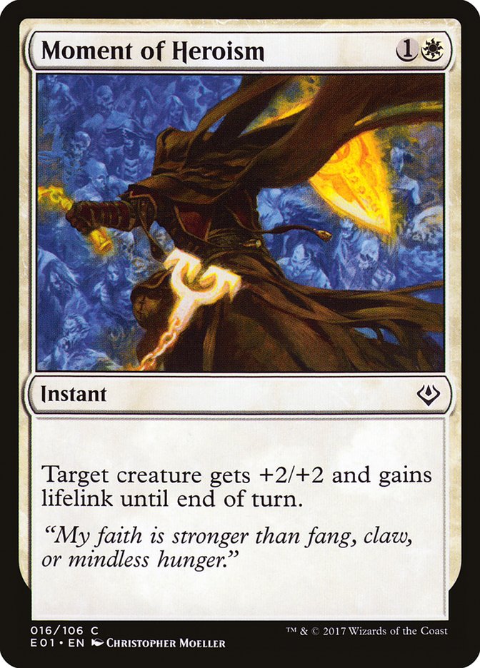 Moment of Heroism [Archenemy: Nicol Bolas] | Gamers Paradise