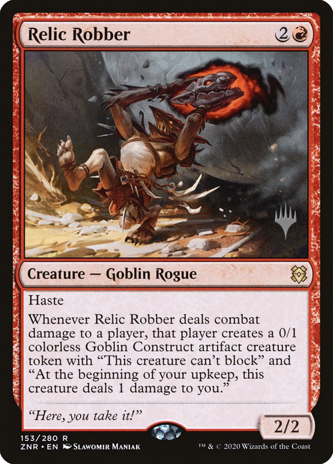Relic Robber (Promo Pack) [Zendikar Rising Promos] | Gamers Paradise