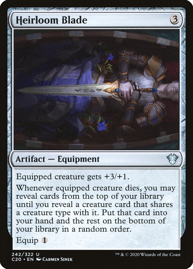 Heirloom Blade [Commander 2020] | Gamers Paradise