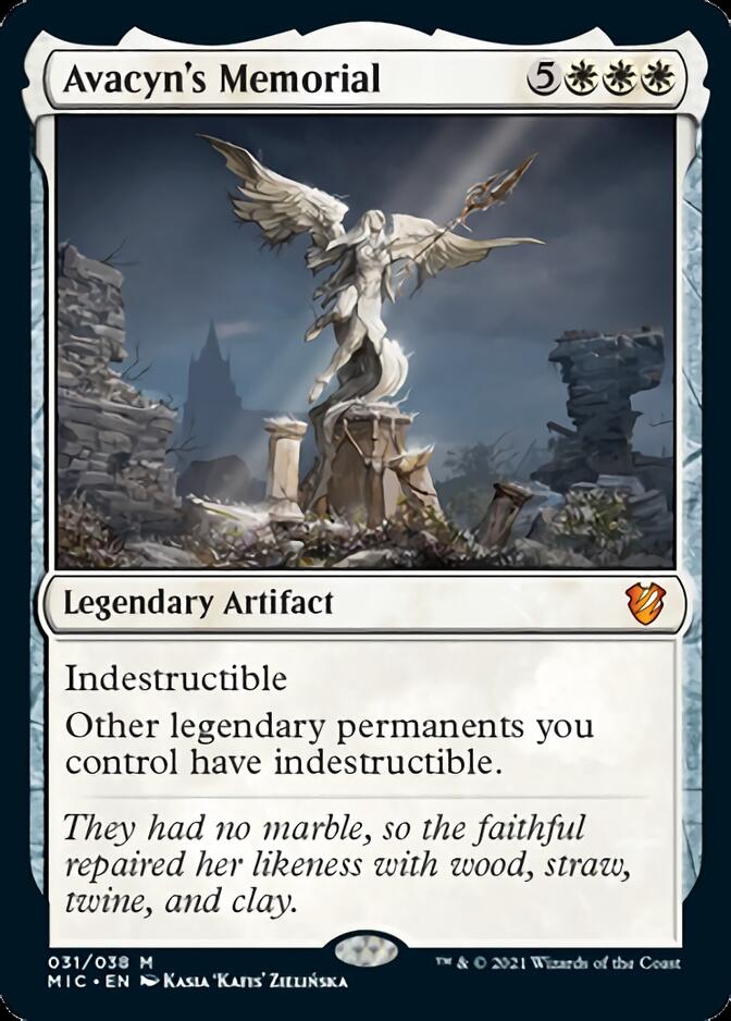 Avacyn's Memorial [Innistrad: Midnight Hunt Commander] | Gamers Paradise