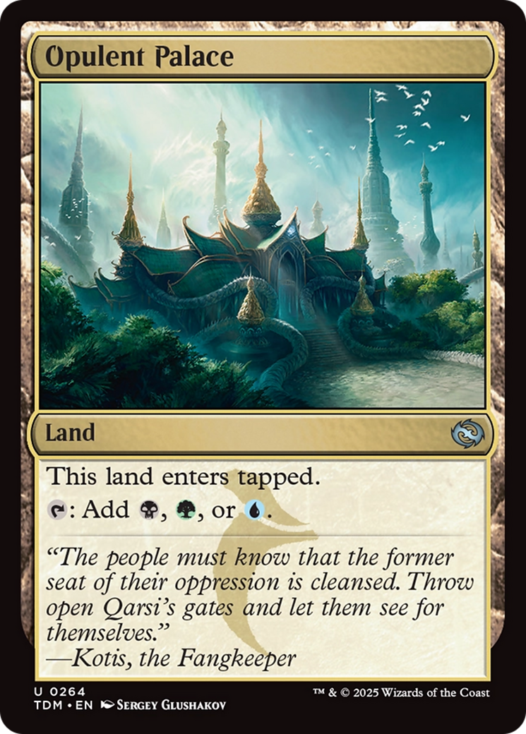Opulent Palace [Tarkir: Dragonstorm] | Gamers Paradise