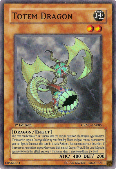 Totem Dragon [CRMS-EN085] Super Rare | Gamers Paradise