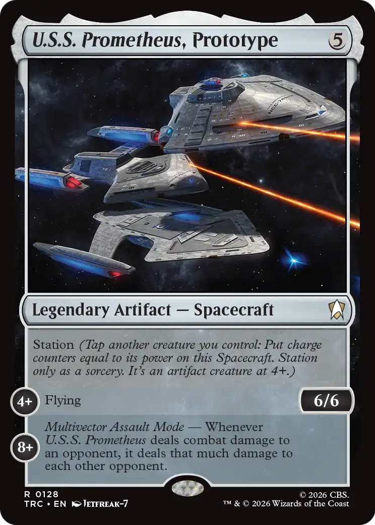 U.S.S. Prometheus, Prototype (Surge Foil) [Star Trek Commander] | Gamers Paradise