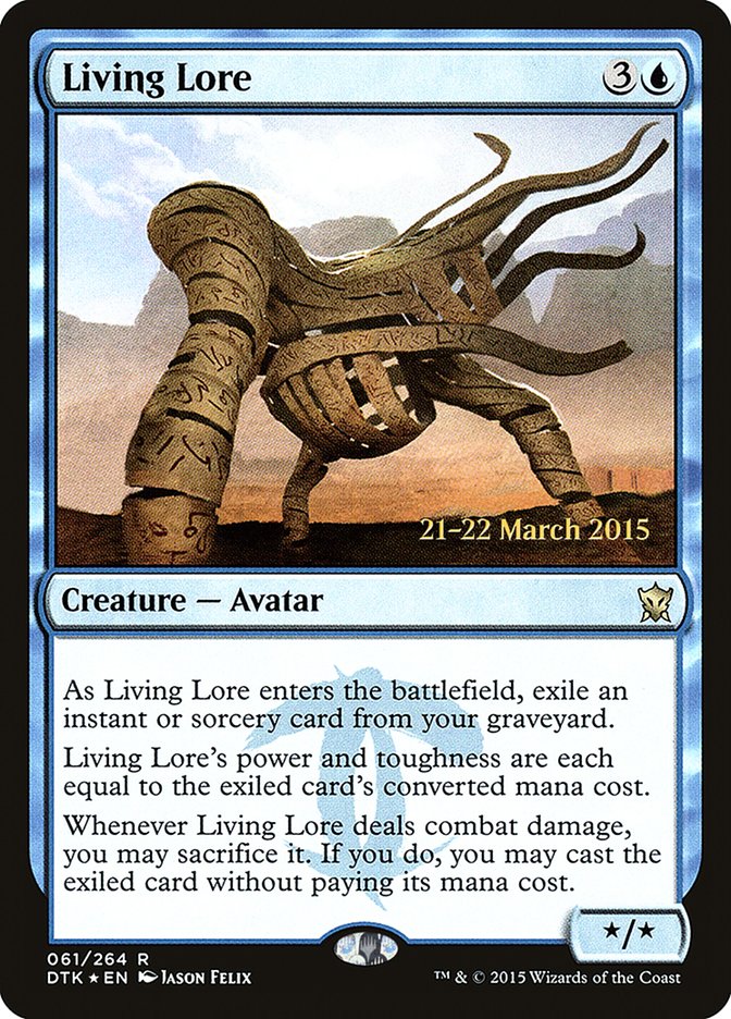 Living Lore [Dragons of Tarkir Prerelease Promos] | Gamers Paradise