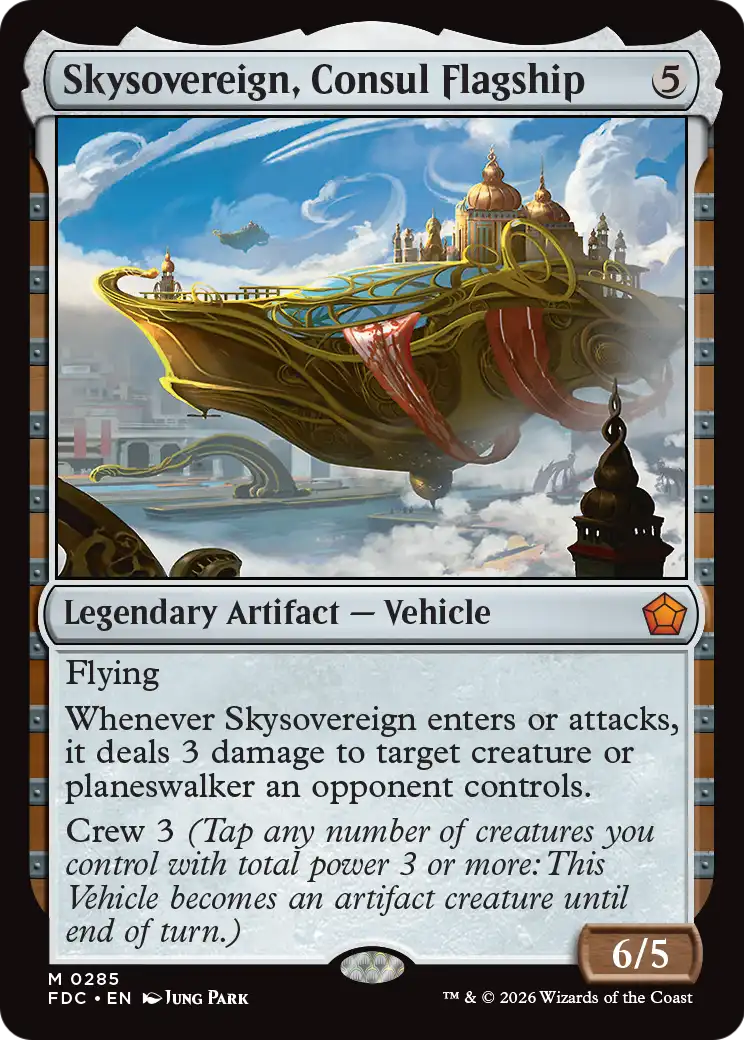 Skysovereign, Consul Flagship [Foundations Commander] | Gamers Paradise