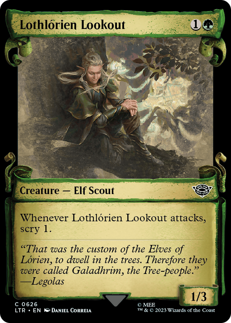 Lothlorien Lookout [The Lord of the Rings: Tales of Middle-Earth Showcase Scrolls] | Gamers Paradise