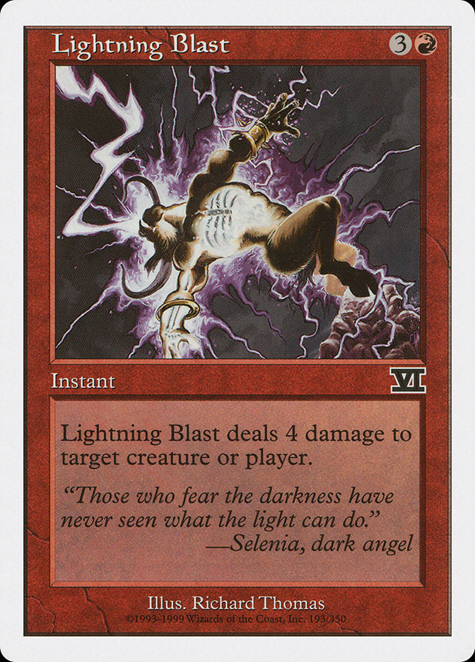 Lightning Blast [Classic Sixth Edition] | Gamers Paradise