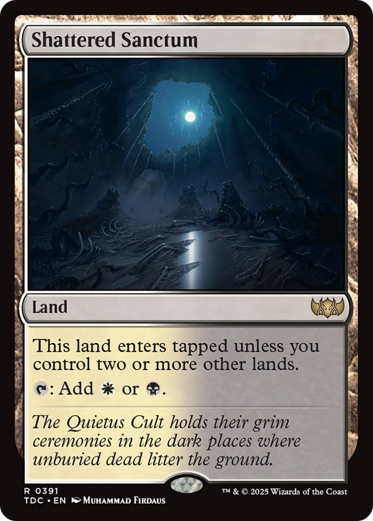 Shattered Sanctum [Tarkir: Dragonstorm Commander] | Gamers Paradise