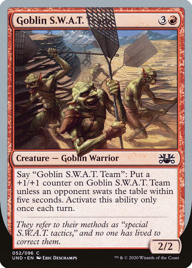 Goblin S.W.A.T. Team [Unsanctioned] | Gamers Paradise