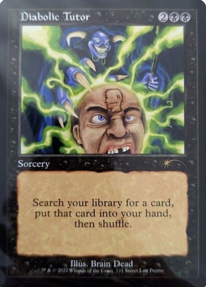 Diabolic Tutor (Retro) [Secret Lair Drop Promos] | Gamers Paradise