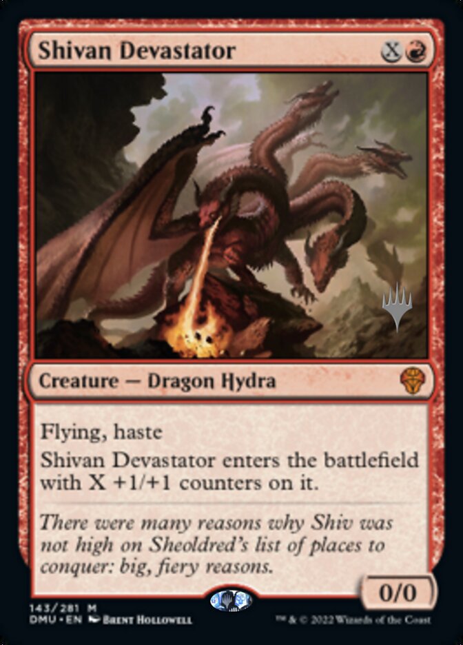 Shivan Devastator (Promo Pack) [Dominaria United Promos] | Gamers Paradise