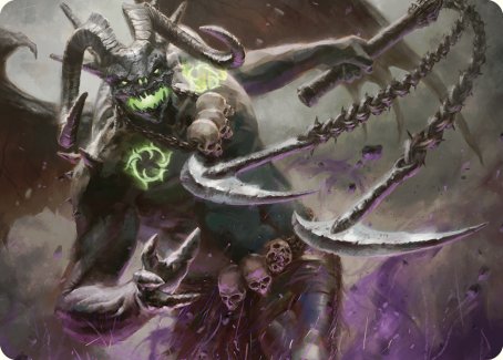 Archfiend of Despair Art Card [Commander Masters Art Series] | Gamers Paradise