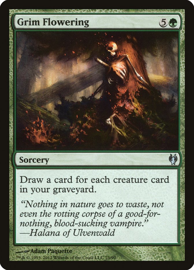 Grim Flowering [Duel Decks: Izzet vs. Golgari] | Gamers Paradise