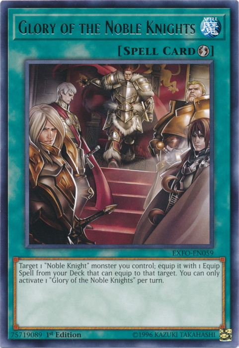 Glory of the Noble Knights [EXFO-EN059] Rare | Gamers Paradise