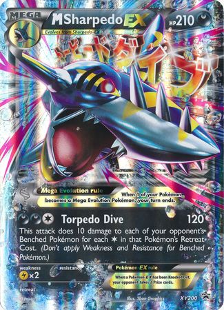 M Sharpedo EX (XY200) (Jumbo Card) [XY: Black Star Promos] | Gamers Paradise