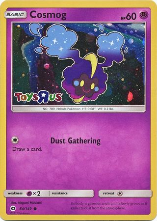 Cosmog (64/149) (Toys R Us Promo) [Sun & Moon: Base Set] | Gamers Paradise