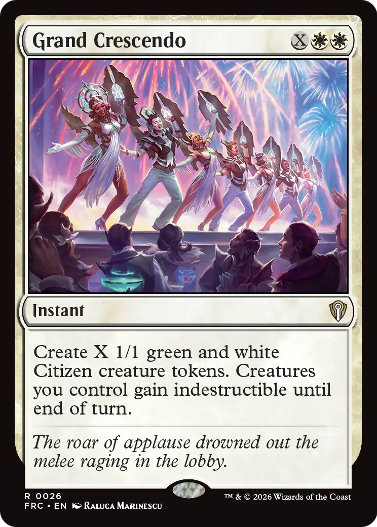 Grand Crescendo [Reality Fracture Commander] | Gamers Paradise
