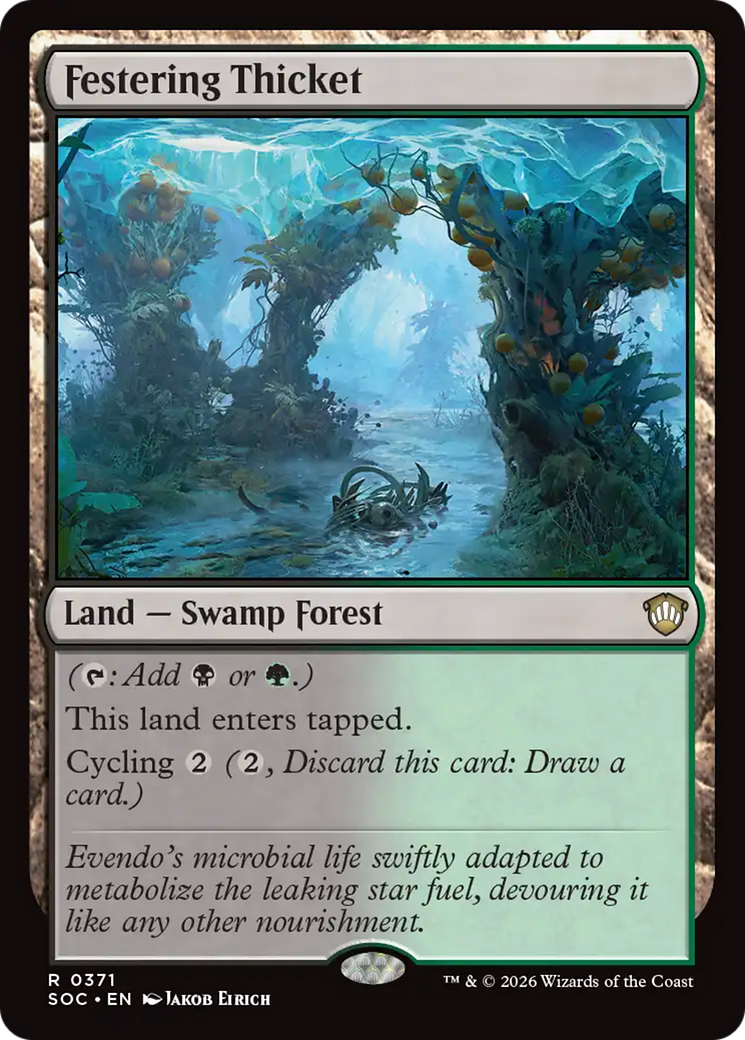 Festering Thicket [Secrets of Strixhaven Commander] | Gamers Paradise