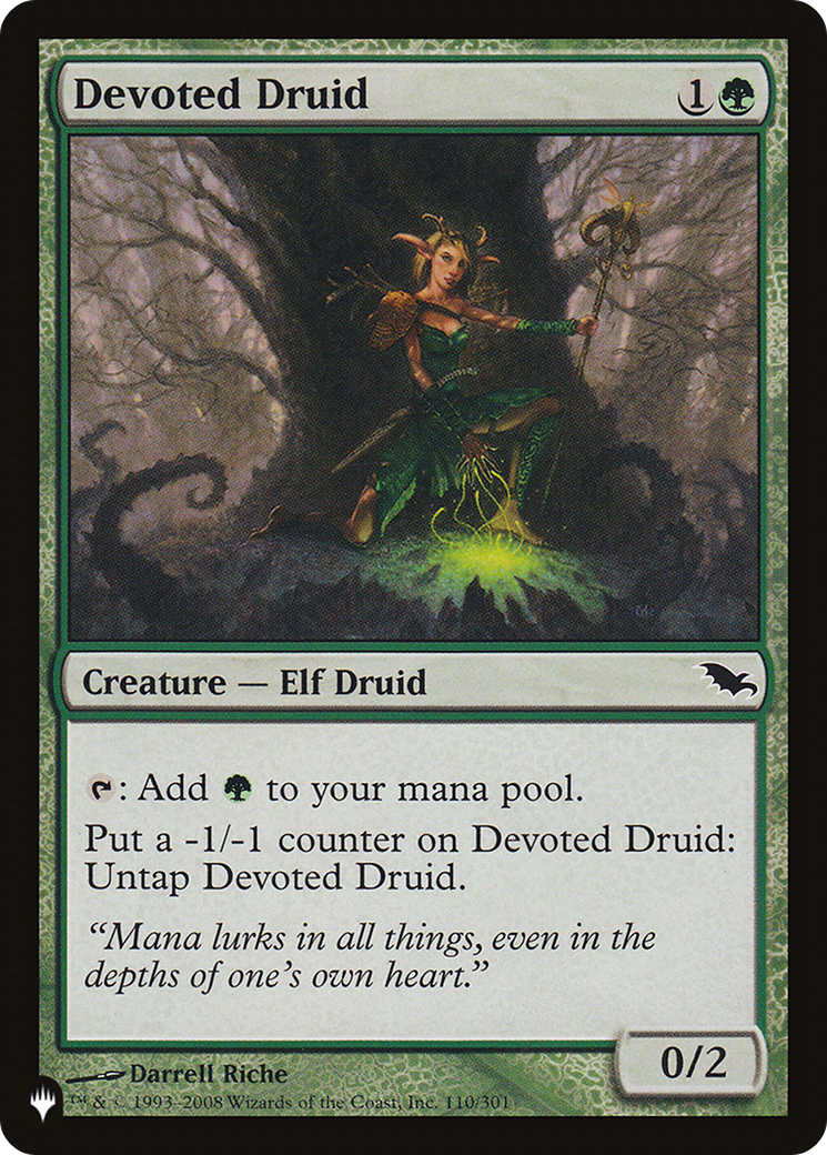 Devoted Druid (SHM) [The List Reprints] | Gamers Paradise