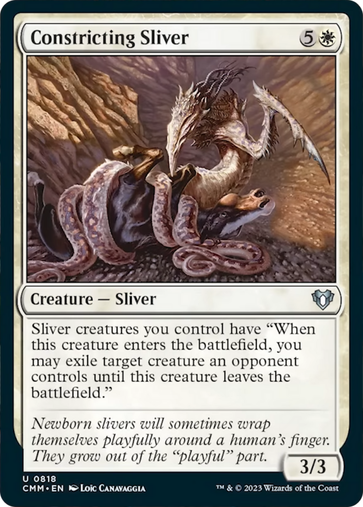 Constricting Sliver [Commander Masters] | Gamers Paradise