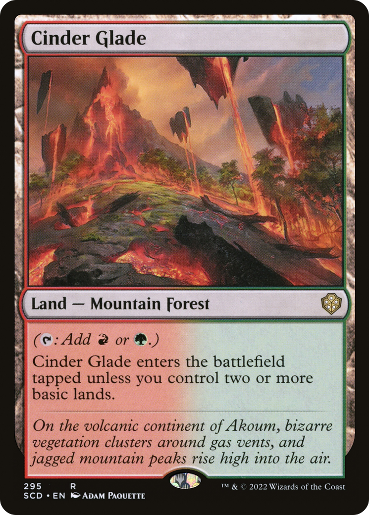 Cinder Glade [Starter Commander Decks] | Gamers Paradise